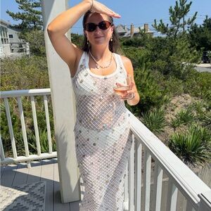 PepperMayo white shell cover up